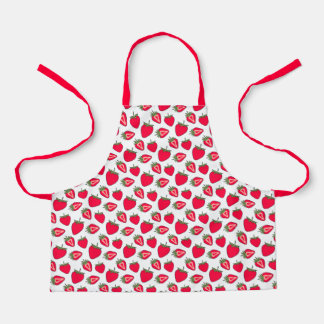Montessori Strawberry Apron for Kids