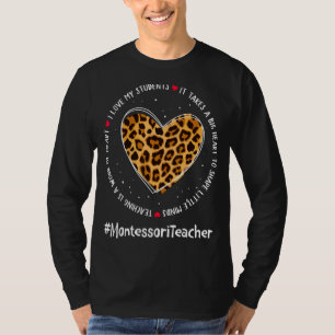 Montessori Teacher Admin Appreciation Week Back To T-Shirt