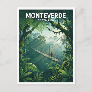 Monteverde Cloud Forest Biological Reserve Travel Postcard