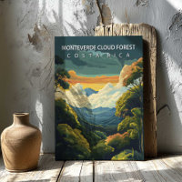 Monteverde Cloud Forest Costa Rica Canvas Print