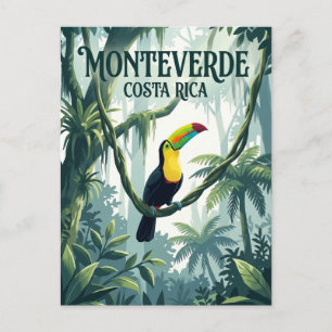 Monteverde Cloud Forest Costa Rica Postcard