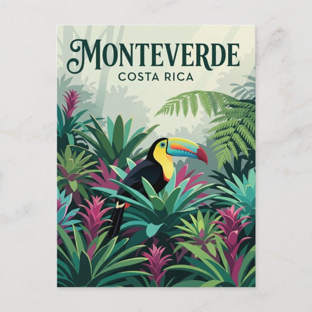 Monteverde Cloud Forest Costa Rica Postcard (Front)