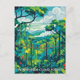 Monteverde Cloud Forest Costa Rica Postcard