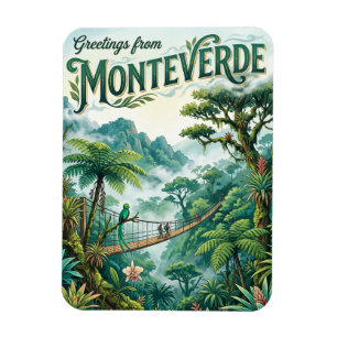 Monteverde Cloud Forest Reserve Costa Rica Magnet