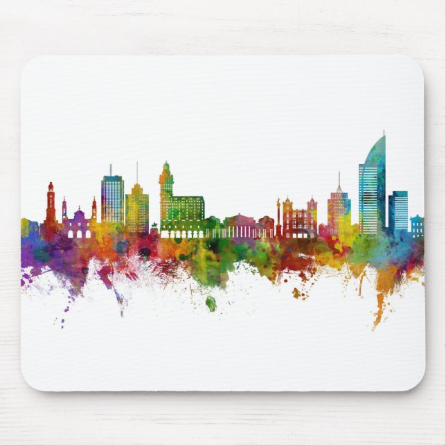 Montevideo Skyline Uruguay Mouse Mat (Front)