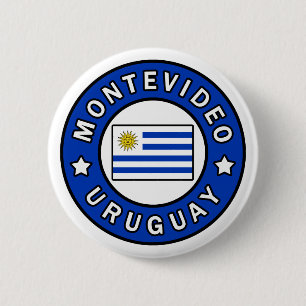 Montevideo Uruguay 6 Cm Round Badge