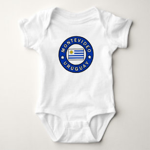 Montevideo Uruguay Baby Bodysuit
