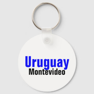 Montevideo,Uruguay Custom Collection Key Ring