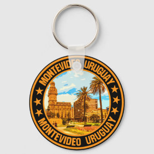 Montevideo Uruguay                                 Key Ring