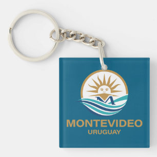 Montevideo Uruguay South America Key Ring