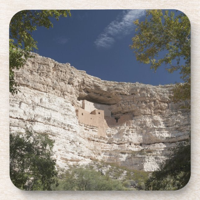 Montezuma Castle National Monument, Arizona 2 Coaster (Front)