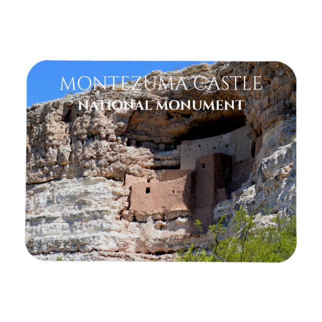 Montezuma Castle National Monument, Arizona Magnet (Horizontal)