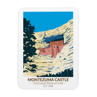 Montezuma Castle National Monument Arizona Vintage