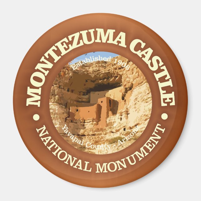 Montezuma Castle (NM) Magnet (Front)