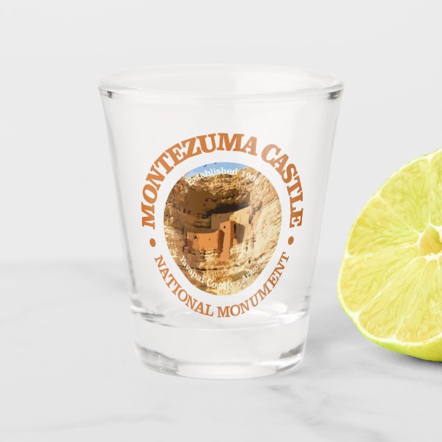 Montezuma Castle (NM) Shot Glass (Front)