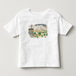 Montezuma II watching a comet, 1579 Toddler T-Shirt