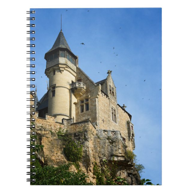 Montfort castle, Dordogne, France Notebook (Front)