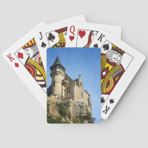 Montfort castle, Dordogne, France Playing Cards