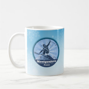 Montgenèvre Ski resort - Skier Coffee Mug