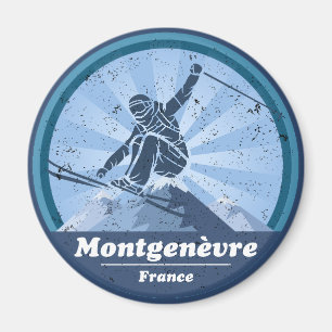 Montgenèvre Station de ski - Skieur Magnet