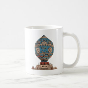 Montgolfier Aerostatique Hot Air Balloon Coffee Mug