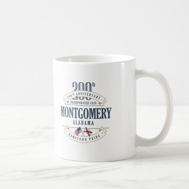 Montgomery, Alabama 200th Anniversary Mug (Right)