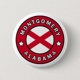 Montgomery Alabama 6 Cm Round Badge
