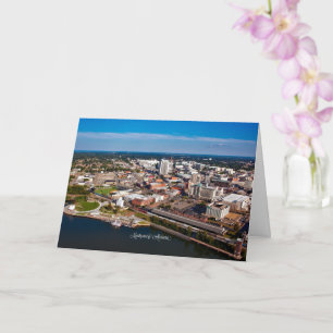 Montgomery, Alabama aerial view Card