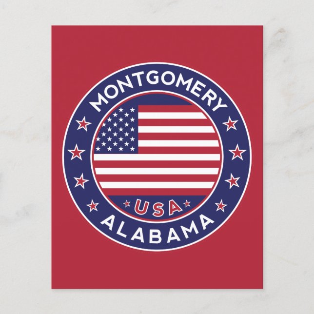 Montgomery, Alabama Flyer (Front)