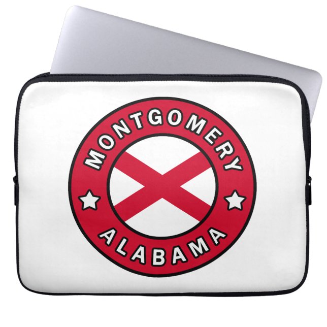 Montgomery Alabama Laptop Sleeve (Front)