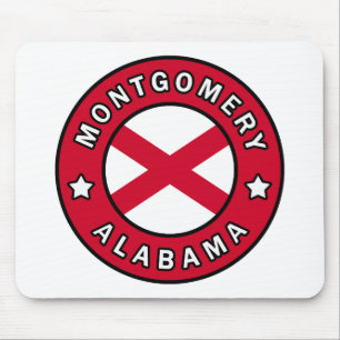 Montgomery Alabama Mouse Mat
