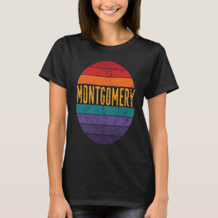 Montgomery Alabama  Pacific Coast Sunset 5 Distres T-Shirt