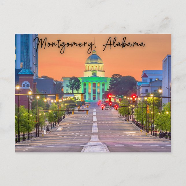 Montgomery Alabama Postcard (Front)