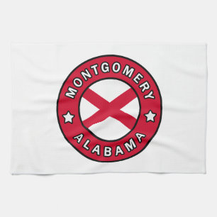 Montgomery Alabama Tea Towel