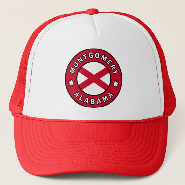 Montgomery Alabama Trucker Hat (Front)