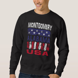 Montgomery Alabama Usa Sweatshirt