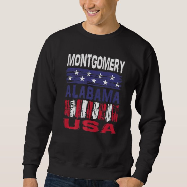 Montgomery Alabama Usa Sweatshirt (Front)