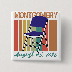 Montgomery Brawl Folding Chair August 5 2023 15 Cm Square Badge