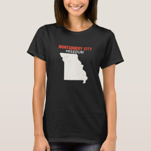 Montgomery City Missouri USA State America Travel T-Shirt
