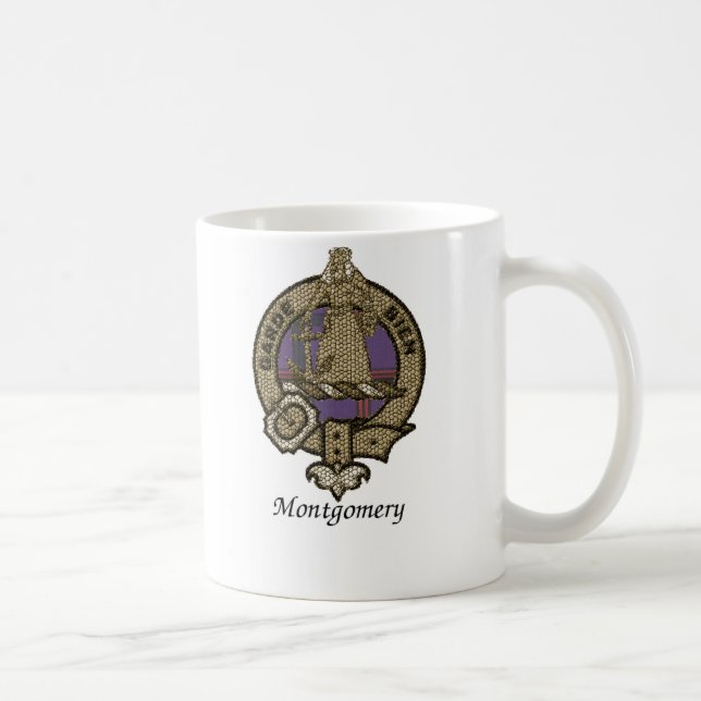 Montgomery Clan Crest Coffee Mug (Right)