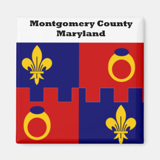 Montgomery County Maryland Flag magnet
