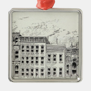 Montgomery East side California and Sacramento Metal Tree Decoration