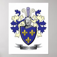 Montgomery Family Crest Coat of Arms