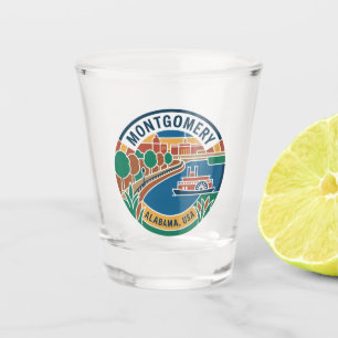 Montgomery Riverfront USA Shot Glass