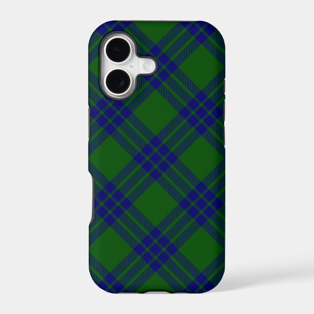 Montgomery tartan green blue plaid (Back)
