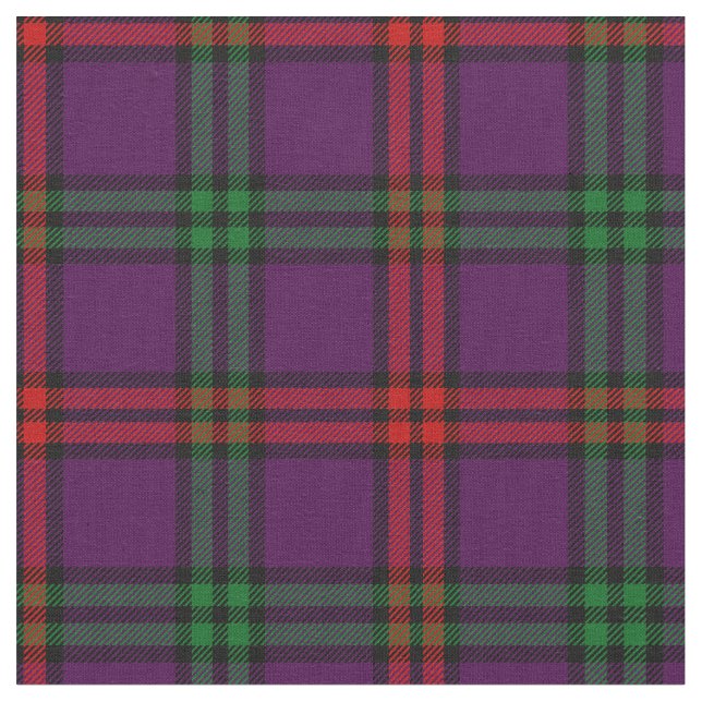 Montgomery Tartan Print Fabric (Close Up)