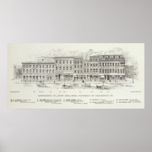 Montgomery West side California and Sacramento Poster