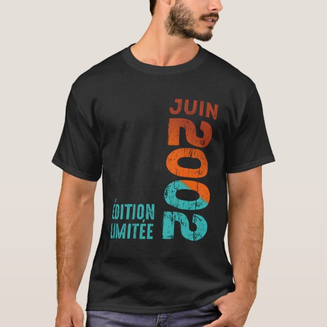 Month June 2002 Year 2002 2002 Since 2002 2002 T-Shirt (Front)