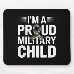 Month Military Child Costume Im Proud Military Chi Mouse Mat