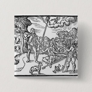 Month of August, from 'The Shepheardes 15 Cm Square Badge